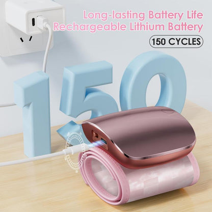 Ziqing Wrist Blood Pressure Monitor Led Display, Touch Screen Wrist Blood Pressure Cuff 99X2 Reading Memory Wrist Bp Monitor with Carrying Case Health Monitoring