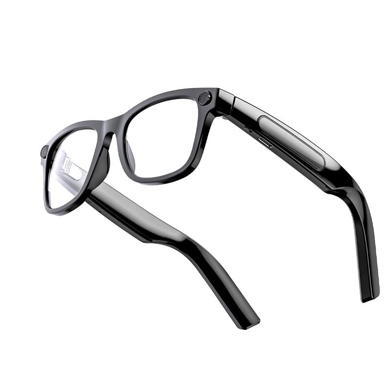 Smart AI Camera Glasses with 8MP Photochromic Lenses ,Button Touch Adjustment for Travel Outdoor Adventures Hands-Free Photography 160+Languages Real-Time Translation Bluetooth Wireless Wearable Video Recording UV Protection ,Black Friday & Cyber Monday